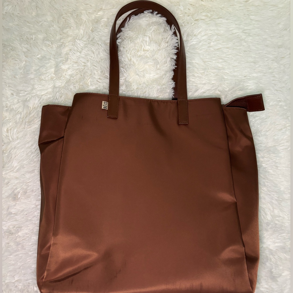 BEIS The Commuter Tote in Maple - Picture 5 of 12